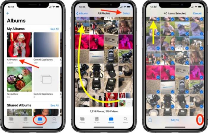 How to Delete All the Photos on Your iPhone